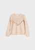 ABEL & LULA RUFFLED KNIT SWEATER