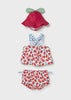 MAYORAL GIRL 3-PIECE SWIM SET WITH SUN PROTECTION