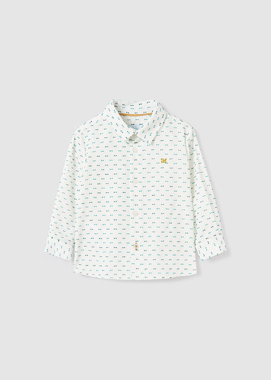 ABEL & LULA LONG SLEEVE PLUMETI SHIRT