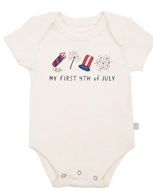 GRAPHIC BODYSUIT - MY FIRST 4TH OF JULY
