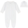 TEDDY BEARS FOOTIE W/ HAT SET