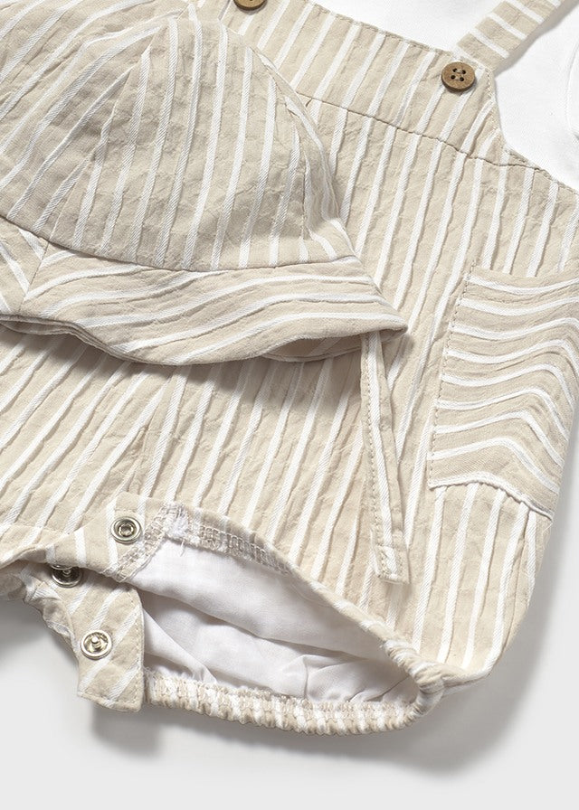 MAYORAL SHORT BODYSUIT WITH HAT