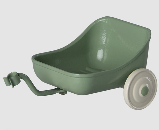 MAILEG TRICYCLE HANGER, MOUSE GREEN