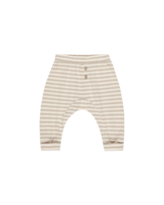 RYLEE + CRU BABY CRU PANT PEBBLE STRIPE