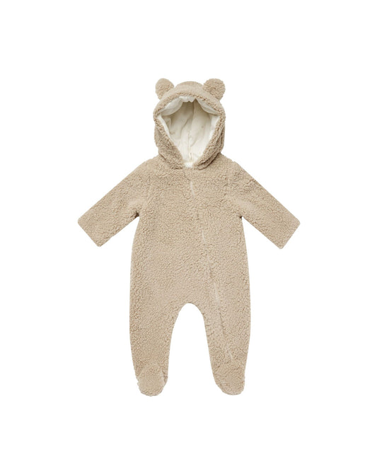 QUINCY MAE BEAR JUMPSUIT SAND