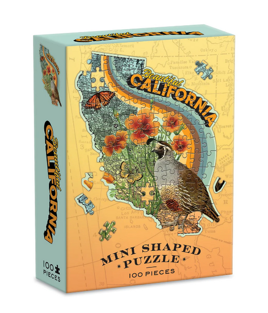 CALIFORNIA MINI SHAPE PUZZLE