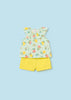 MAYORAL GIRLS 2PC KNIT SHORT SET