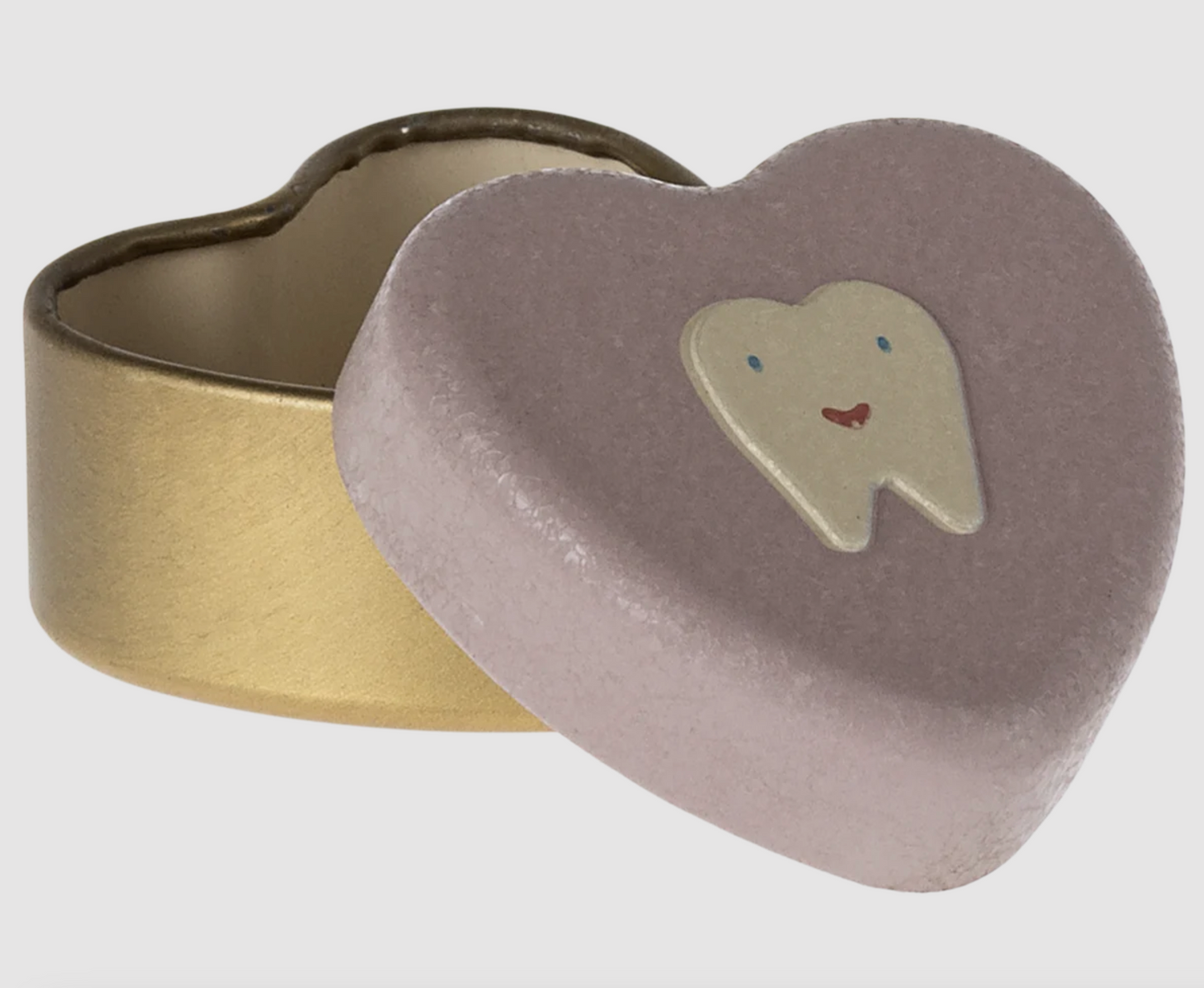 MAILEG TOOTH BOX, SMALL - HEATHER