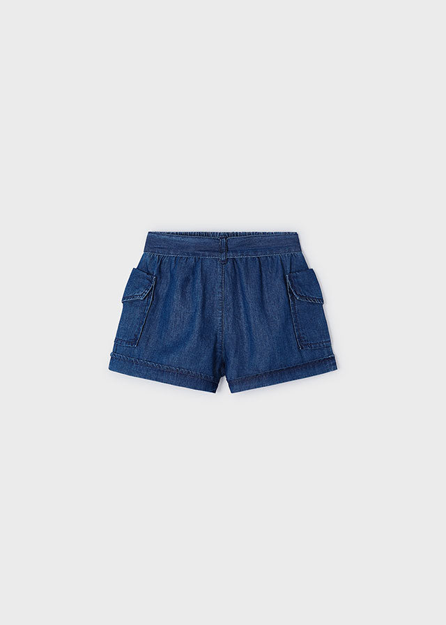 MAYORAL DENIM PAPERBAG SHORTS