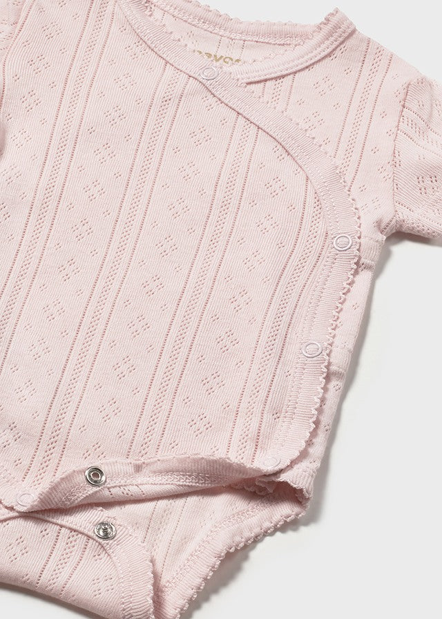 MAYORAL NEWBORN GIRL OPENWORK BODYSUIT