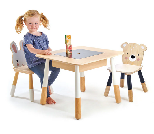 FOREST TABLE AND CHAIRS