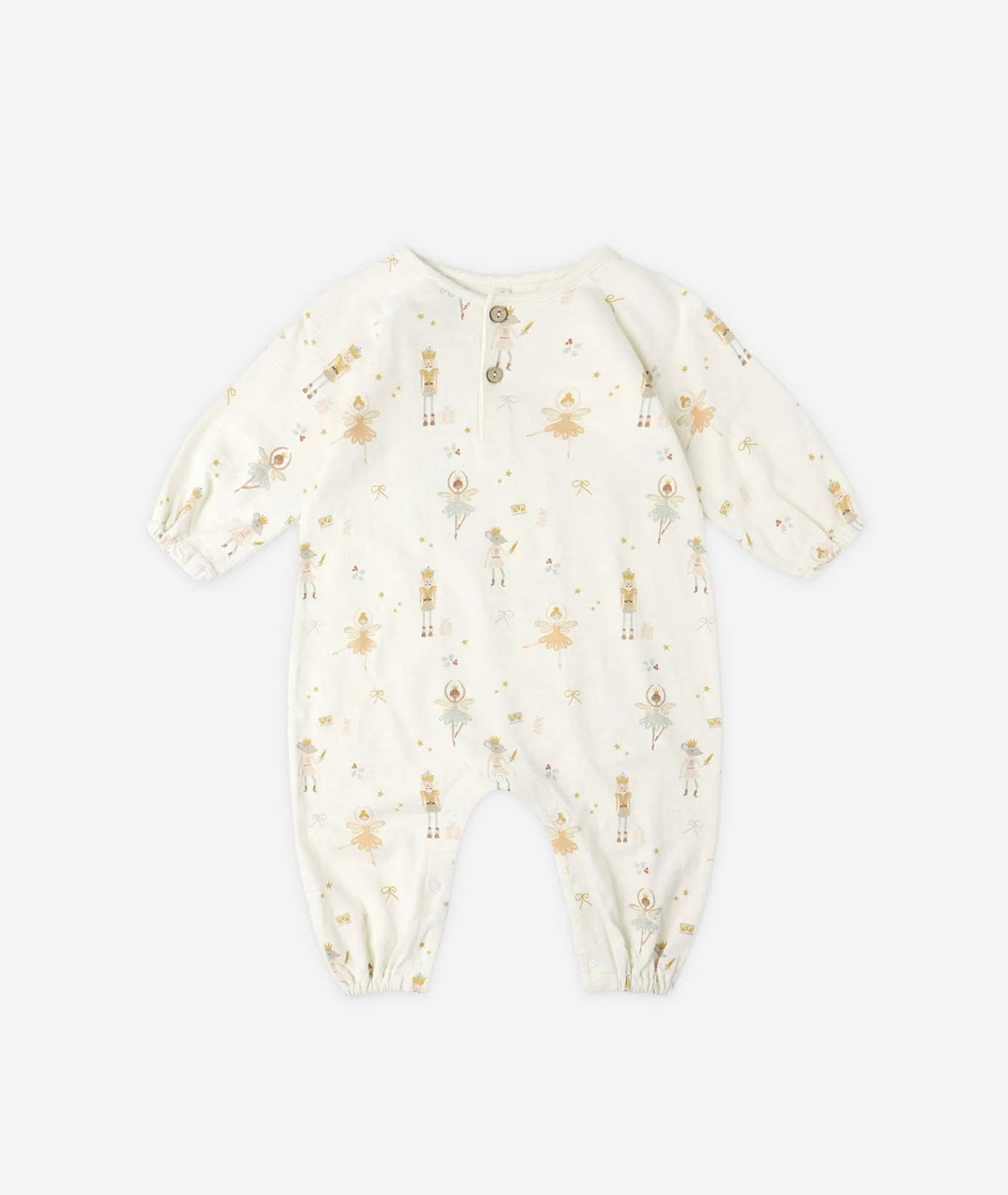 RYLEE + CRU HENLEY JUMPSUIT NUTCRACKER