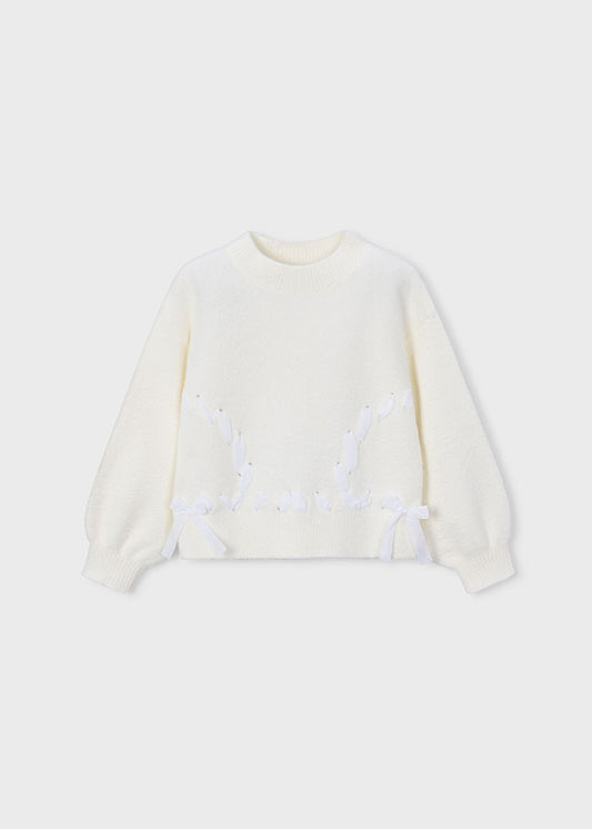 MAYORAL GIRL FUZZY SWEATER