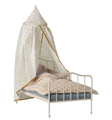 BED CANOPY, MINIATURE - OFF WHITE