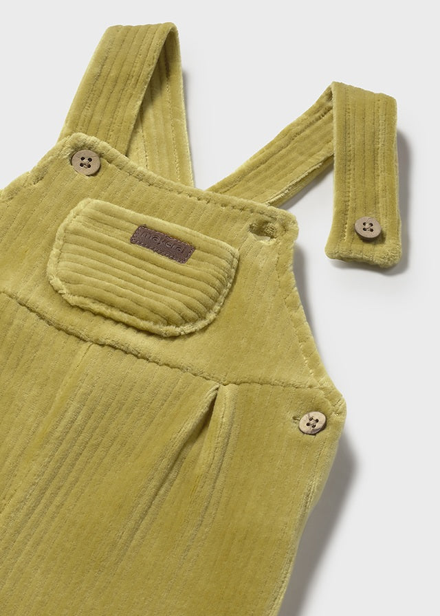 MAYORAL BOY KNIT DUNGAREE LIGHT OLIVE