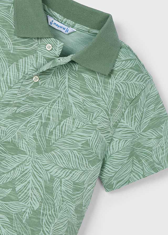 MAYORAL SUMMER PRINT POLO SHIRT