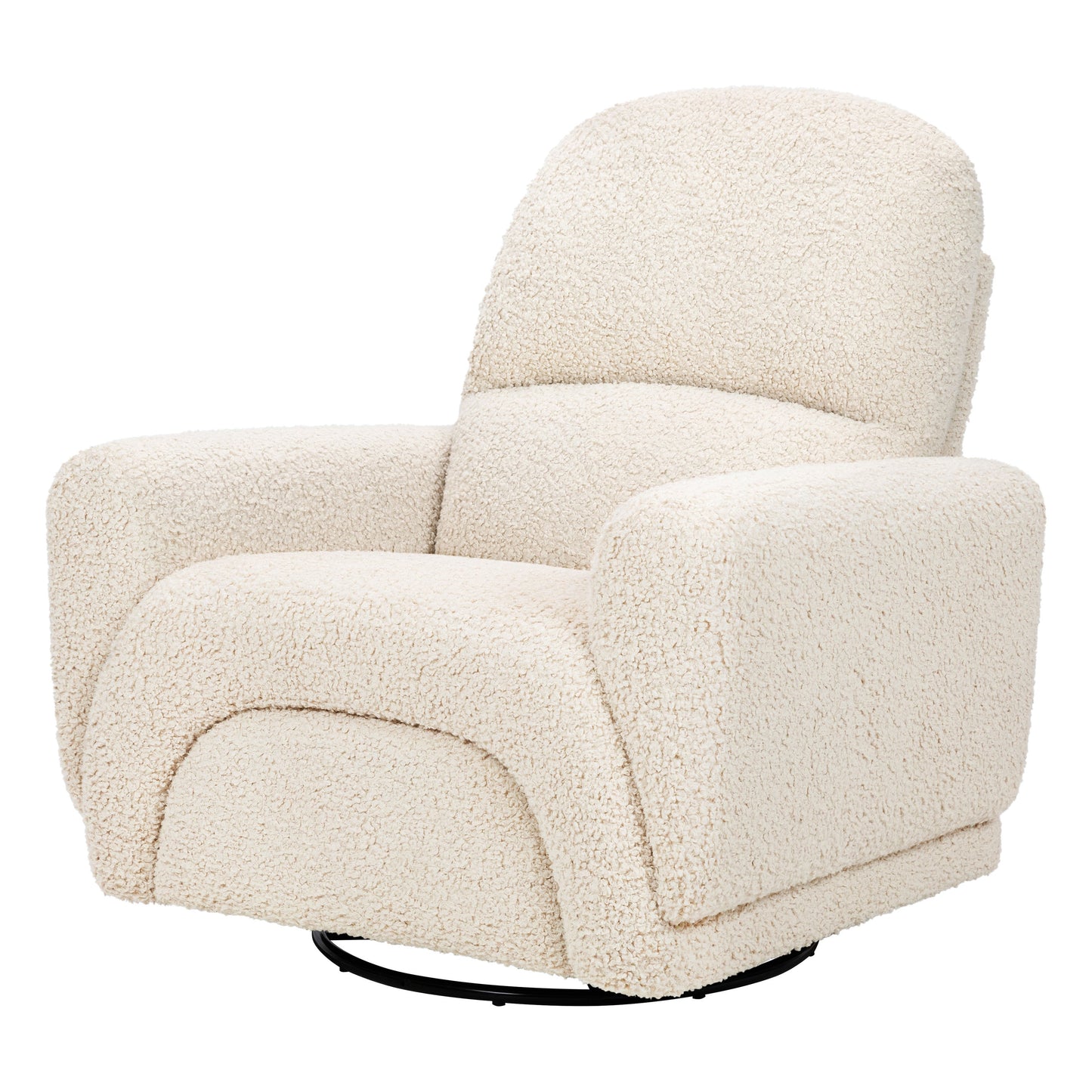 BABYLETTO RAINBOW RECLINER AND SWIVEL GLIDER IN TEDDY LOOP