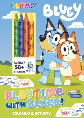 BLUEY COLORTIVITY BOOK