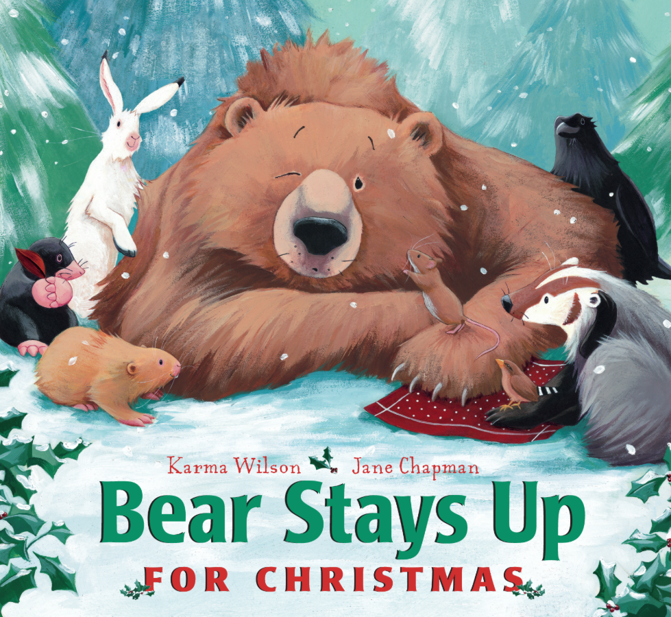 BEAR STAYS UP FOR CHRISTMAS -HARDCOVER