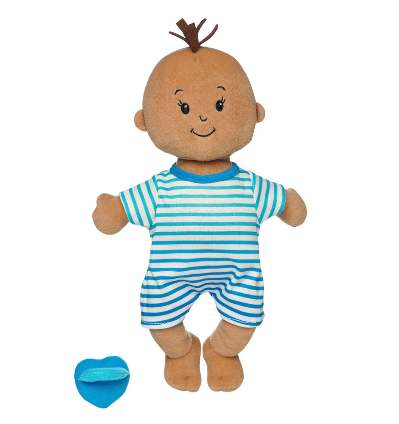 WEE BABY STELLA BEIGE WITH BROWN TUFT