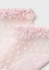 MAYORAL NEWBORN GIRL TULLE SOCKS- PINK