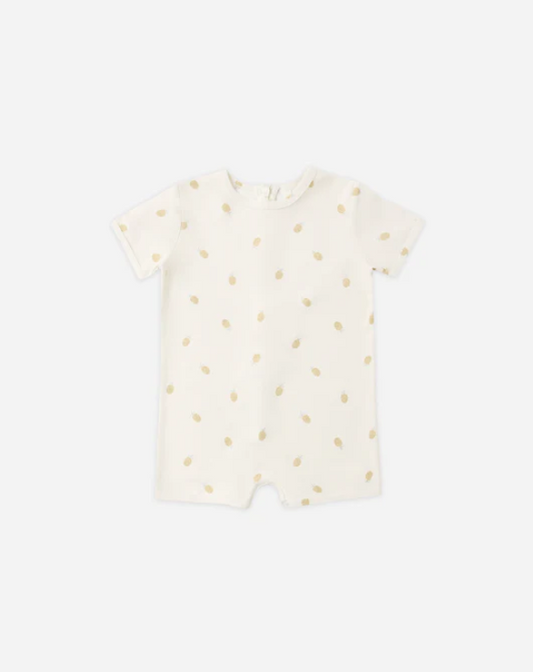 RYLEE + CRU SHORTY ONE-PIECE PINEAPPLE