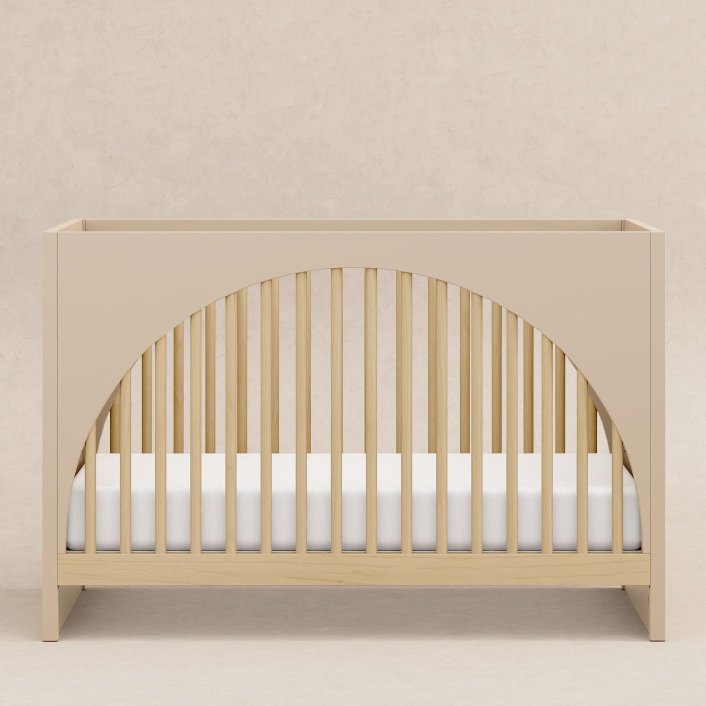 Moab 3-in-1 Convertible Crib in Taupe/Ash