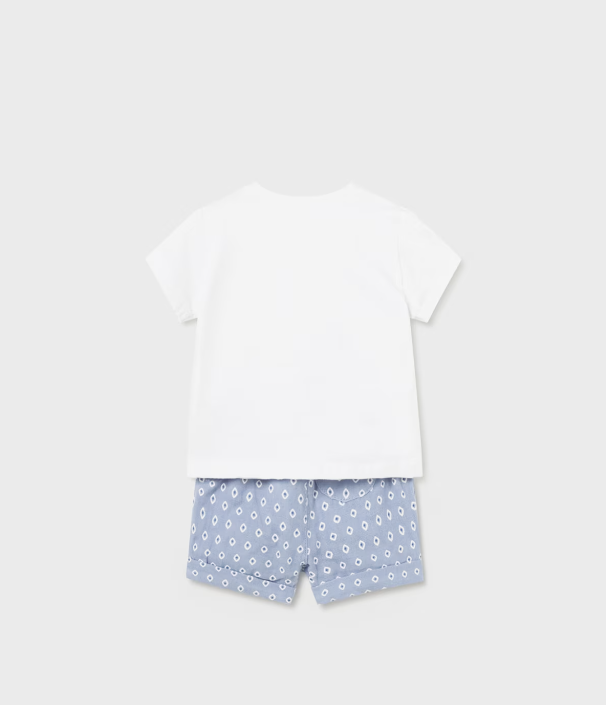MAYORAL 2 PIECE SHORT SET - BLUE