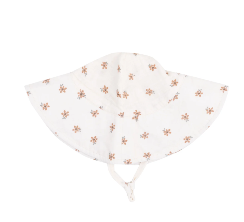BITTY BLOOMS WIDE BRIM SUNHAT
