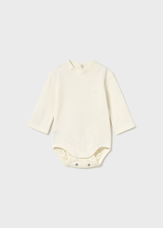 MAYORAL MOCK NECK BODYSUIT VANILLA