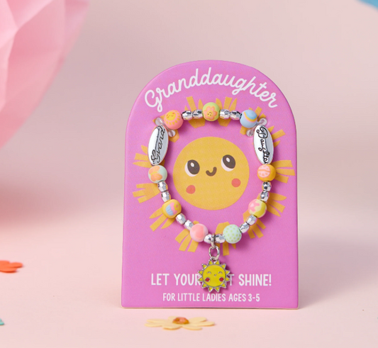 GRANDDAUGHTER LITTLE SUNSHINE TODDLER BRACELET