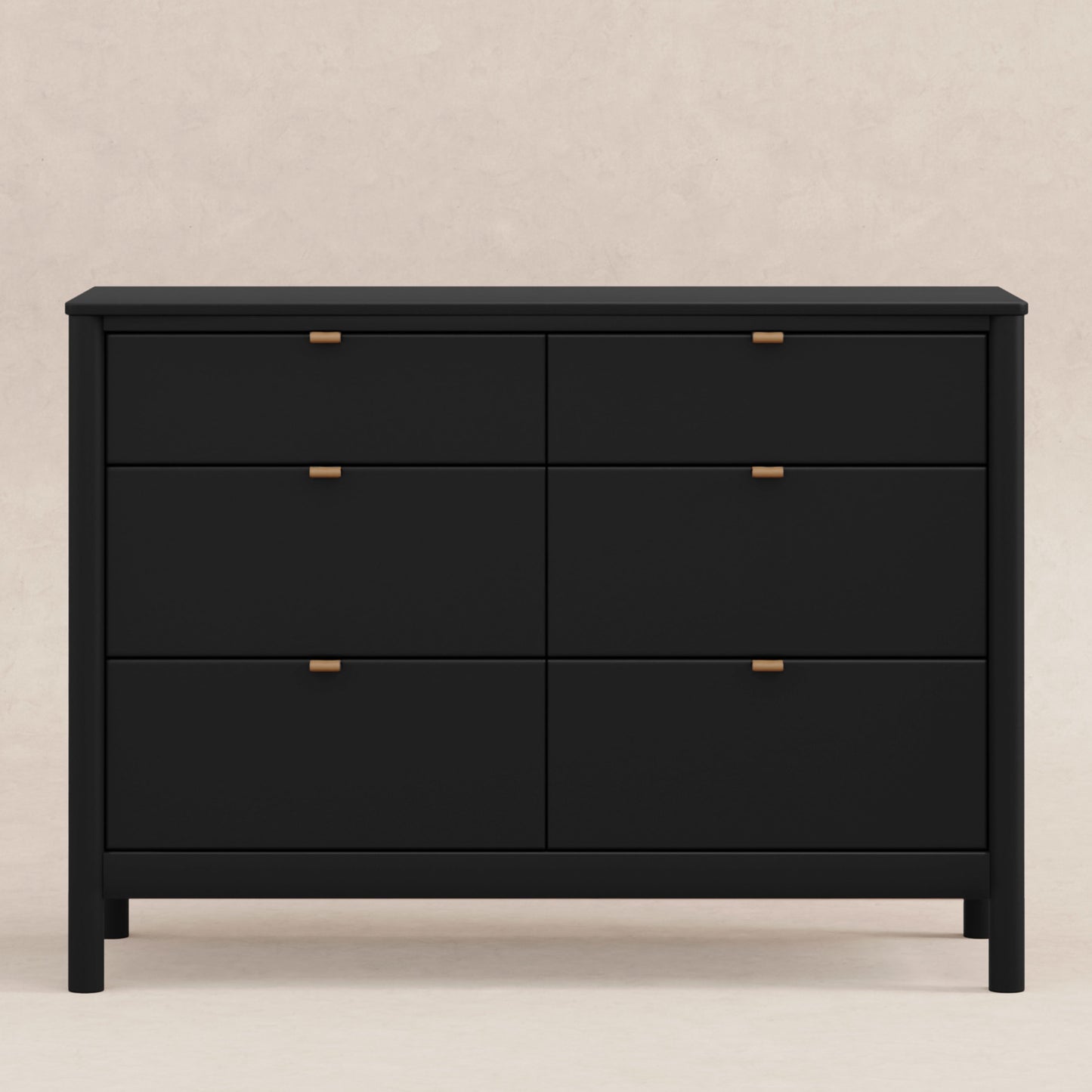 Bondi 6-Drawer Assembled Dresser in Forest Green