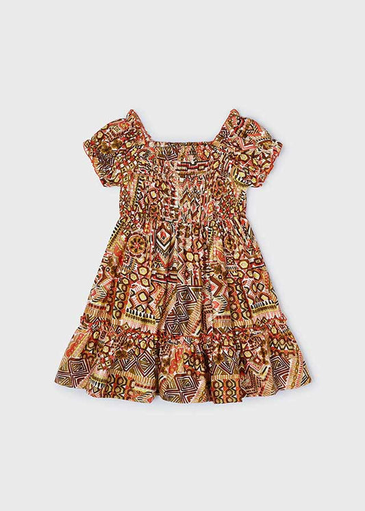 MAYORAL GIRLS SMOCKED DRESS