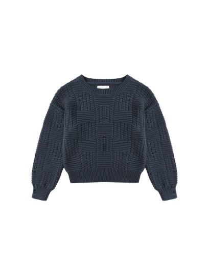 RYLEE & CRU ASPEN SWEATER - NAVY