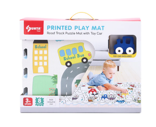 AROUND THE TOWN PRINTED PLAYMAT