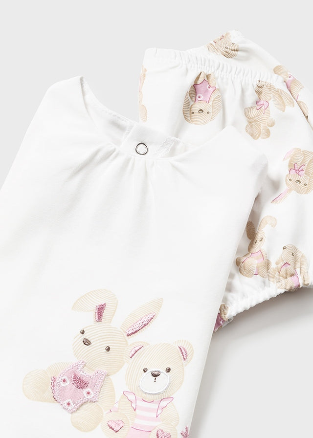 MAYORAL 2 PIECE ROMPER SET