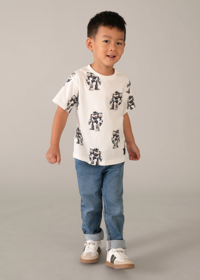 MAYORAL BOY ROBOT GRAPHIC T-SHIRT