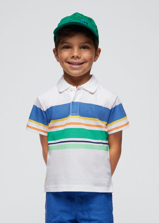 MAYORAL BOYS STRIPED POLO SHIRT