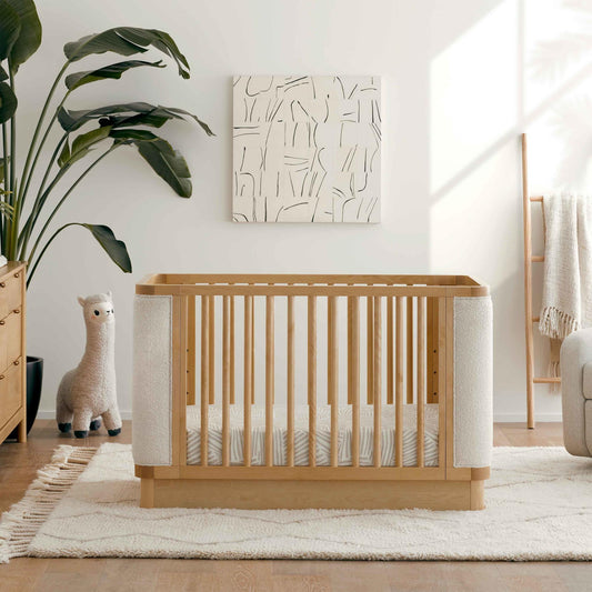BABYLETTO BONDI BOUCLE 4-IN-1 CONVERTIBLE CRIB