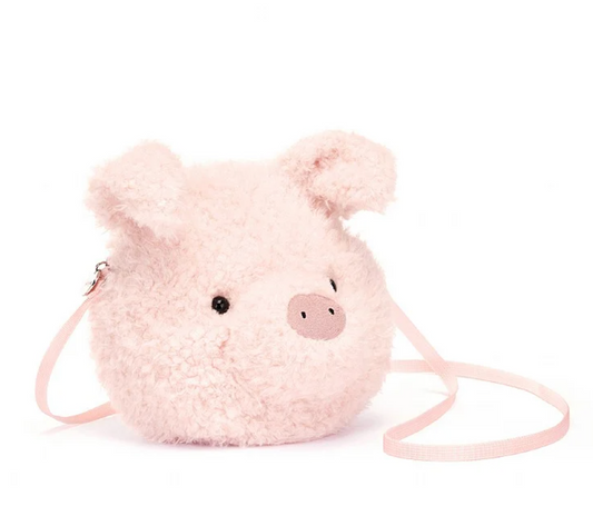 JELLYCAT LITTLE PIG BAG