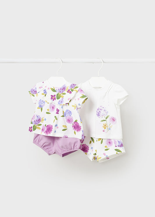 MAYORAL 2 PIECE GIRLS SHORT SET