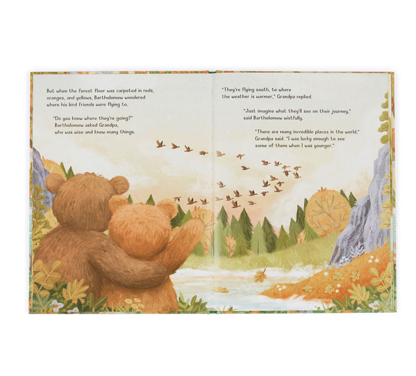 JELLYCAT IT'S A BIG WORLD BARTHOLOMEW BOOK