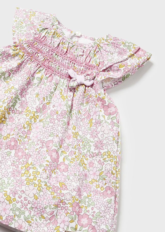 MAYORAL DRESS WITH BLOOMER SET