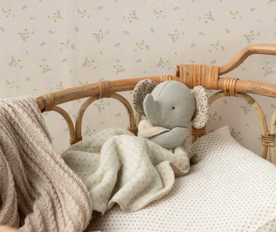 MAILEG LULLABY FRIENDS, ELAPHANT, MINI - IRON GREY