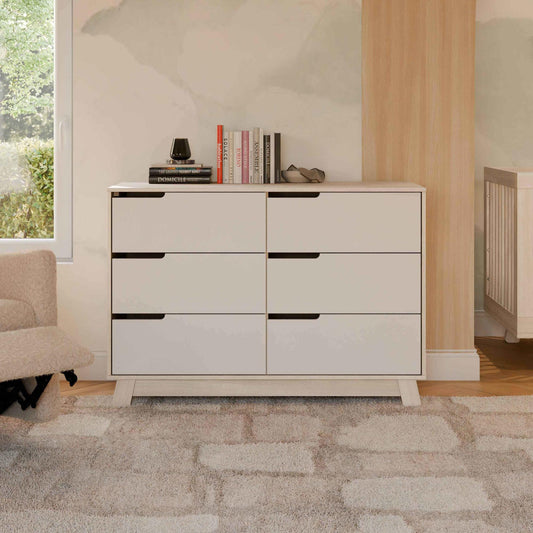 Hudson 6-Drawer Double Dresser, Assembled in Honey
