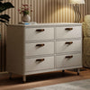 NAMESAKE TANNER 6-DRAWER DRESSER WARM WHITE