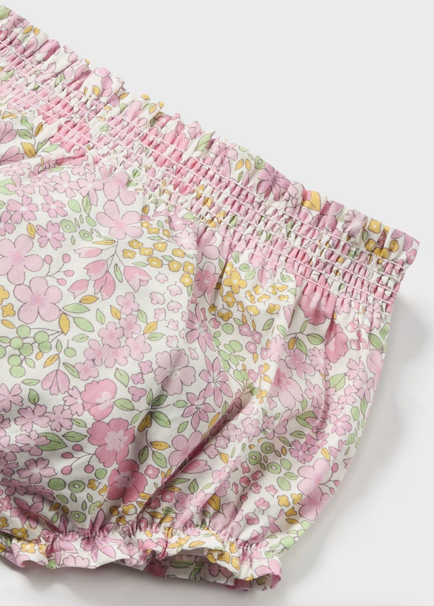 MAYORAL 2 PIECE PLUMETI SHORT SET - PINK