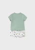 MAYORAL BUBBLE SHORTS AND T SHIRT