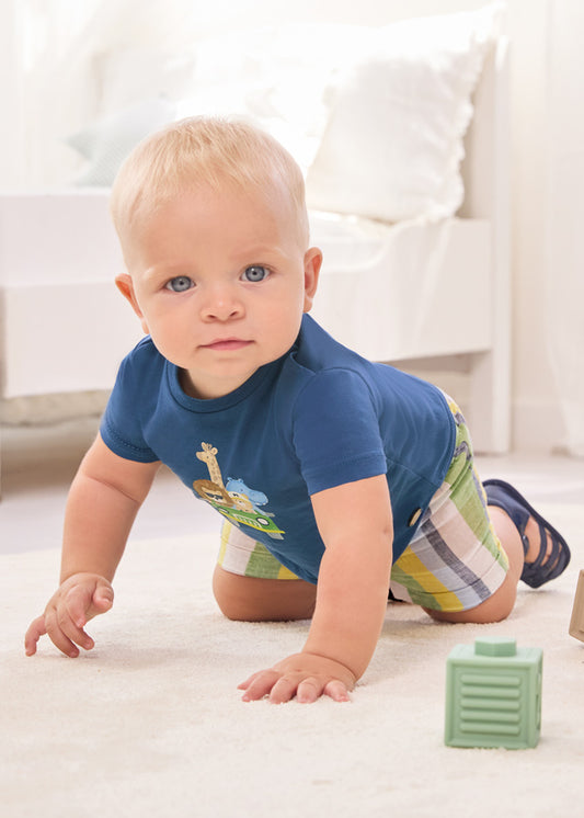 MAYORAL 2 PIECE PRINTED SHORT SET