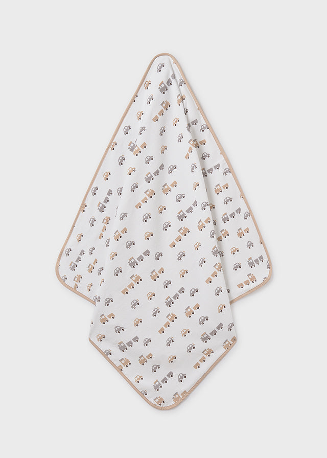 MAYORAL HOODEN TOWEL TOFFEE